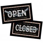 Johnny B. Open/Closed Sign