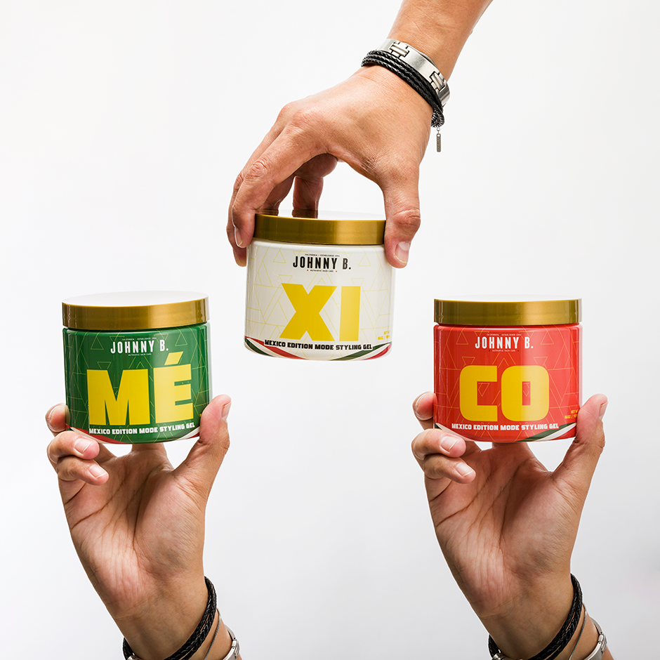Mexico Mode jars spelling out MEXICO