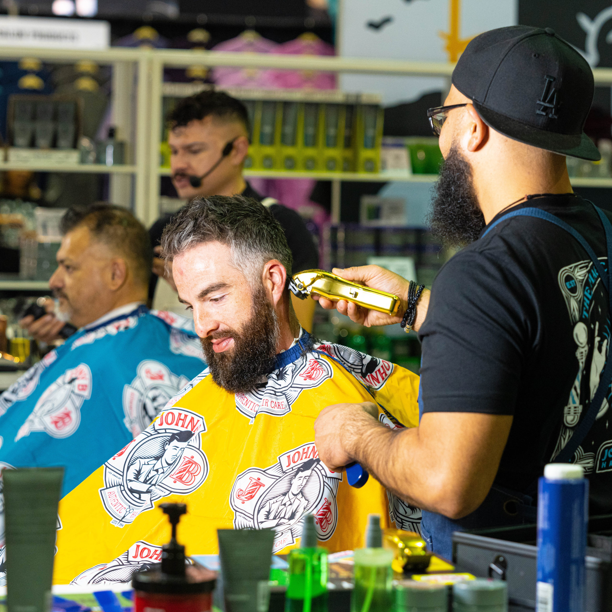 johnnybhairshow-demo Shave Step 2