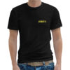 Johnny B. Call My Name shirt (front). Johnny B. logo in yellow on right chest.