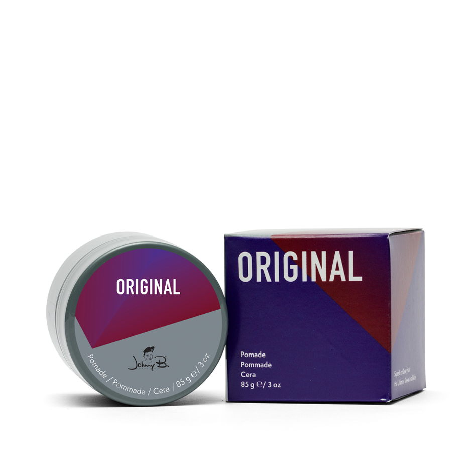Johnny B. Original Pomade 3oz with new purple box packaging